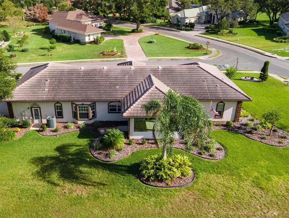 Aerial of Back Exterior