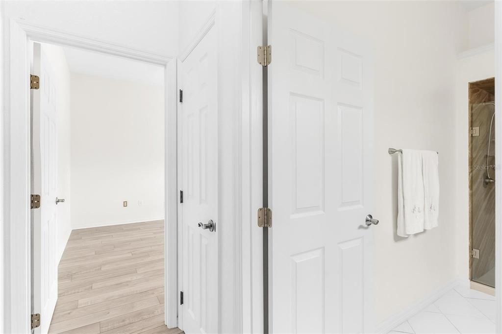 Hallway leading to Bedroom Two and Guest Bathroom