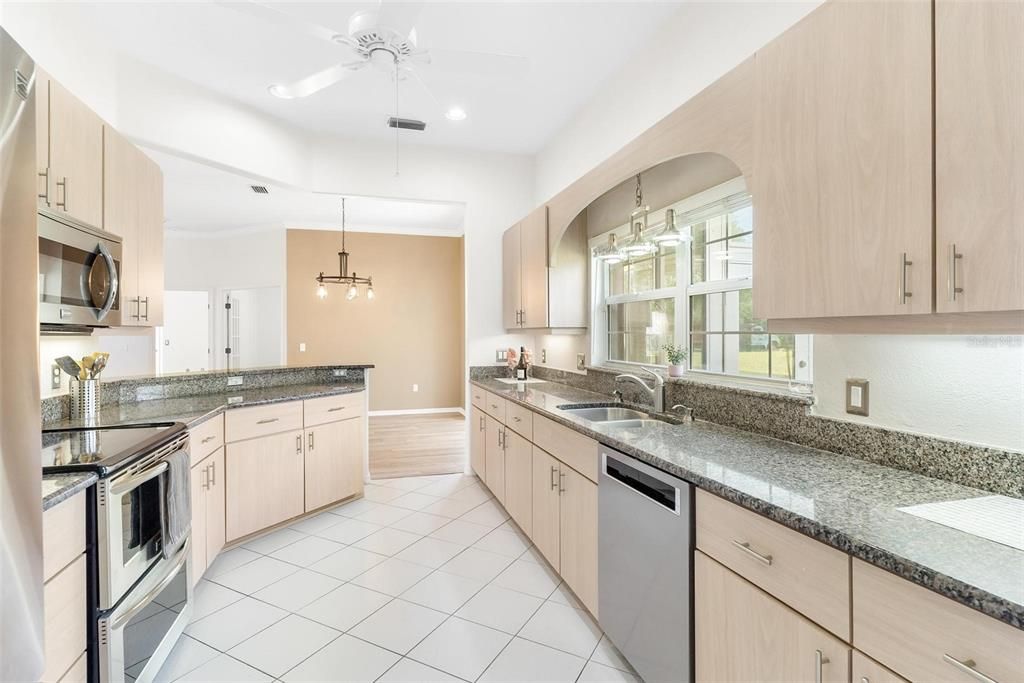 Kitchen with Lots of Cabinet Space