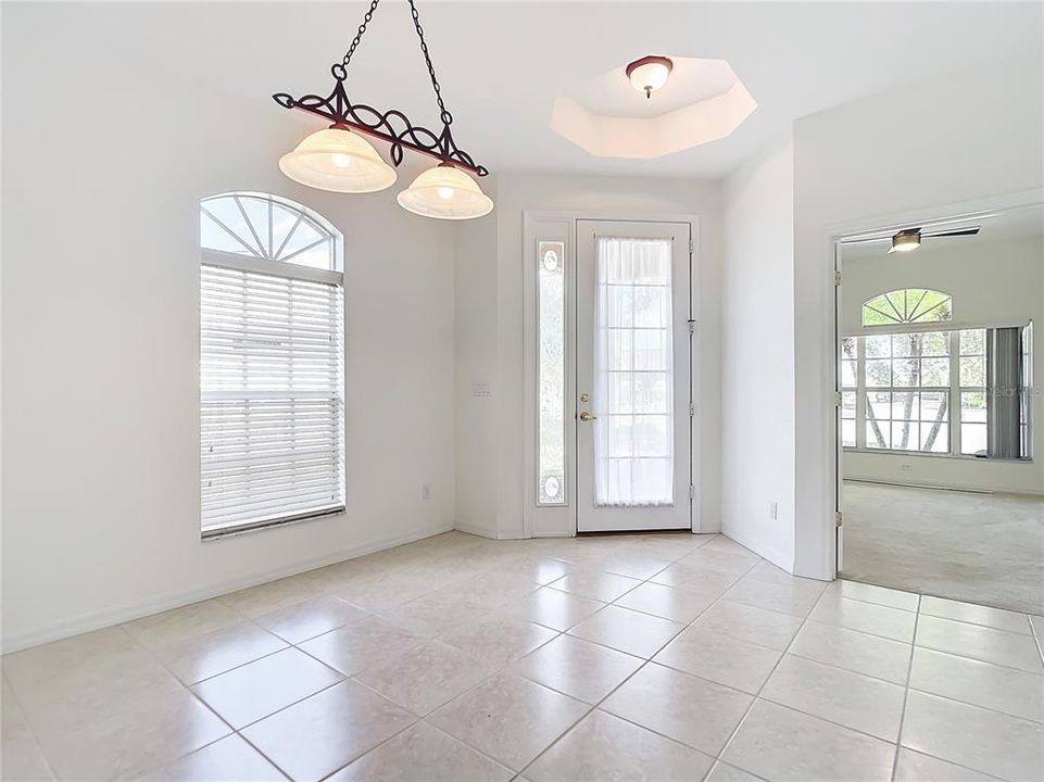 Formal living room and office