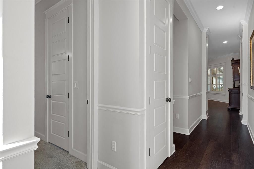 Recessed Bedroom Entry Ways