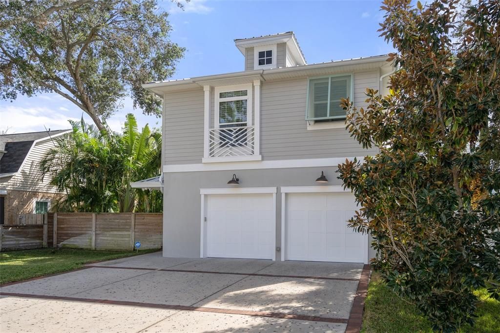 Rear Garage Entry