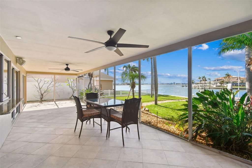 Enjoy gorgeous views from the large, screened Lanai!!