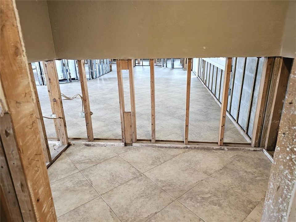 View into Master Bath