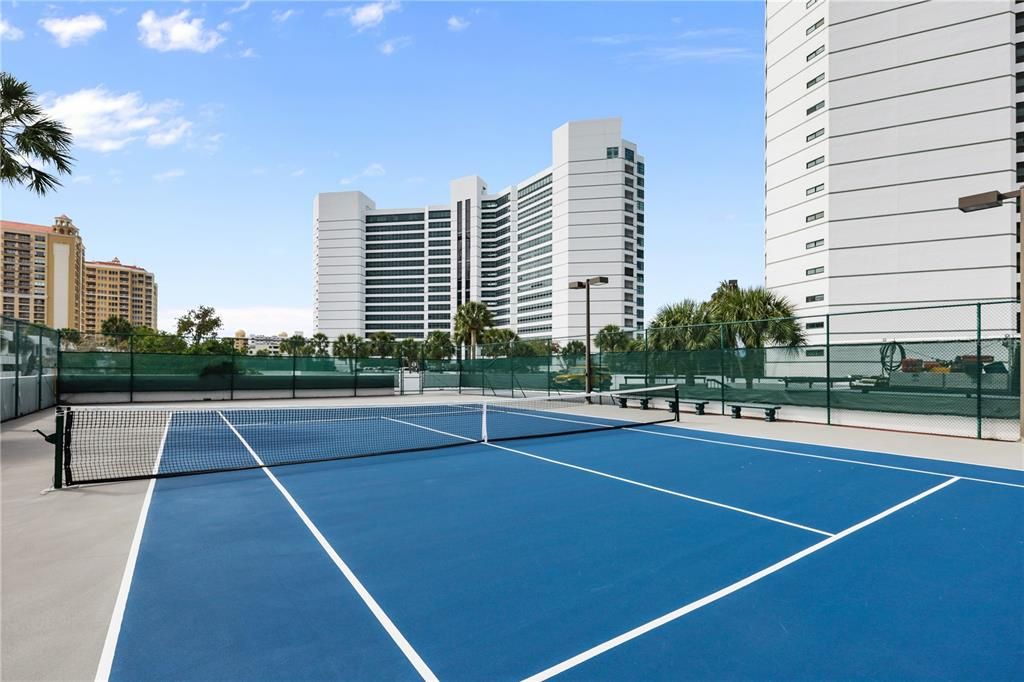 Condo on the Bay tennis courts