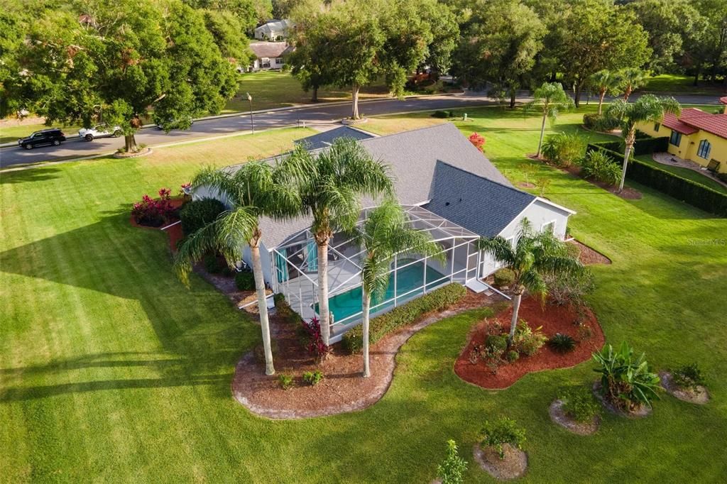 Aerial of Back Exterior