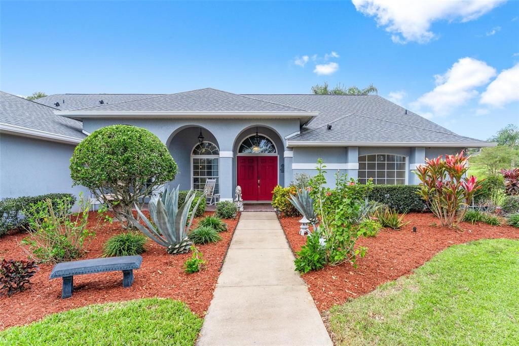 Walkway to Front Entry