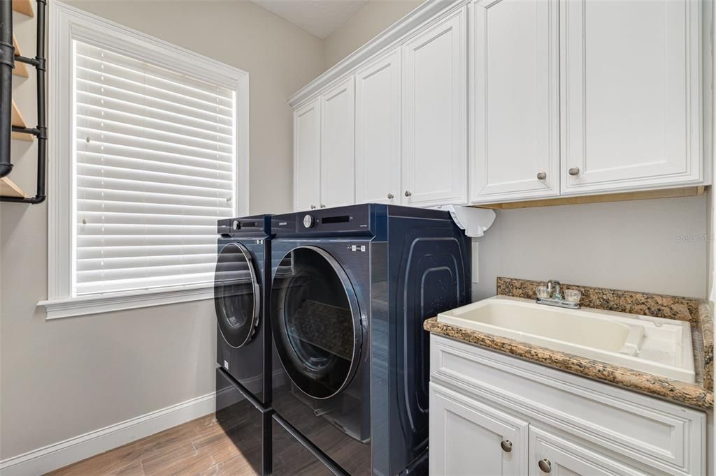 Downstairs Laundry room