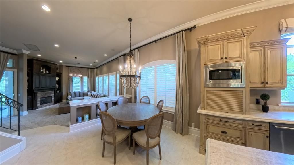 Family Room Open to Kitchen