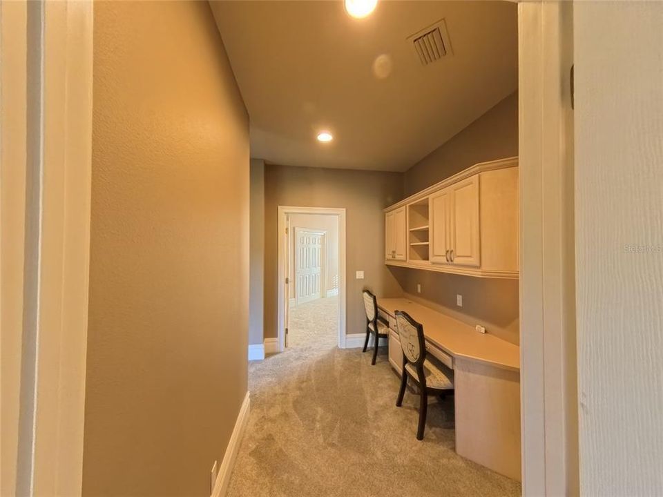 Upstairs Shared Desk Area