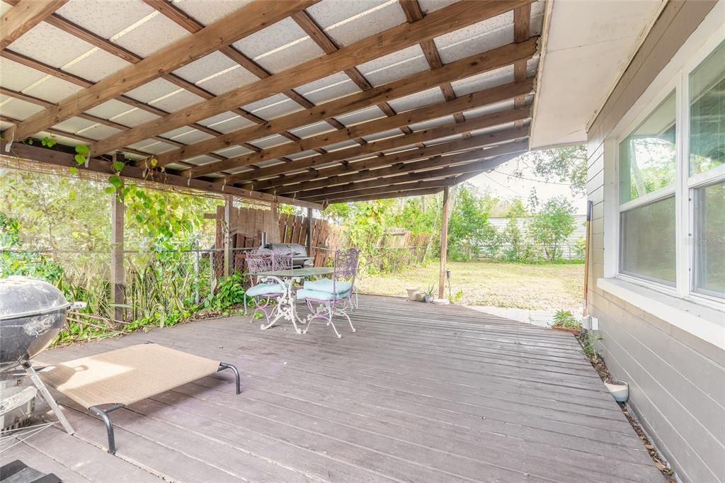 Covered Patio/Deck