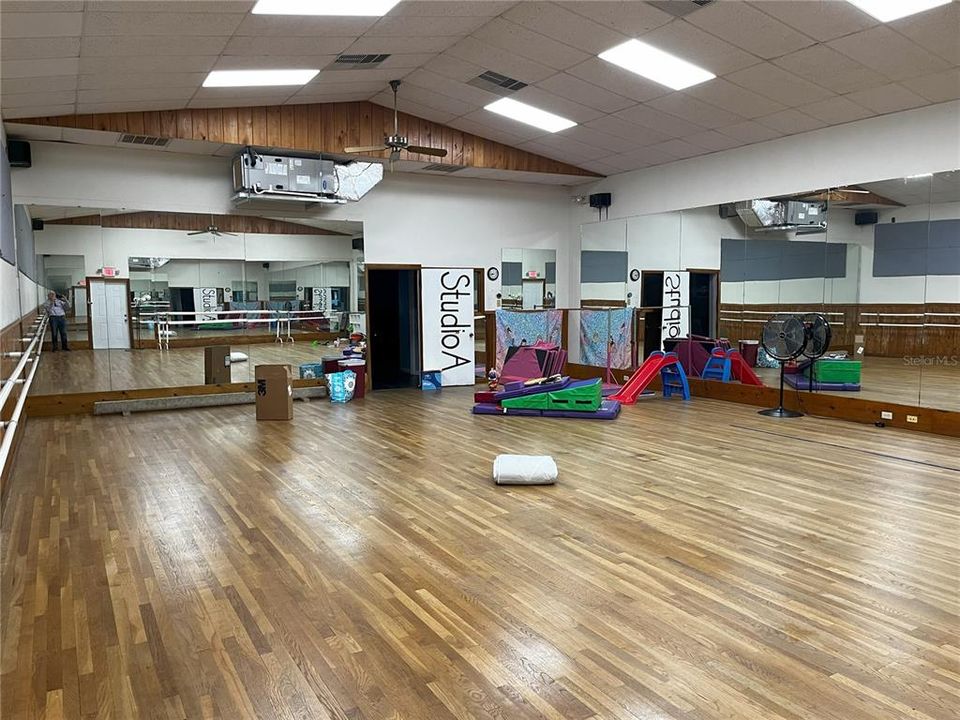 South Room showing wood floor, high ceiling