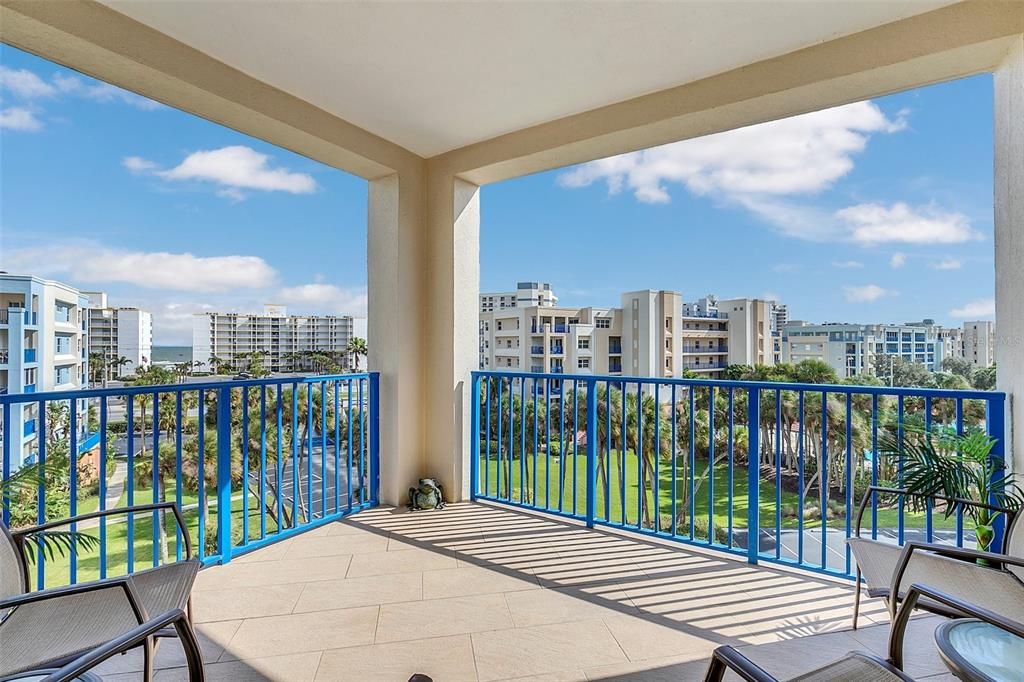 Balcony by kitchen