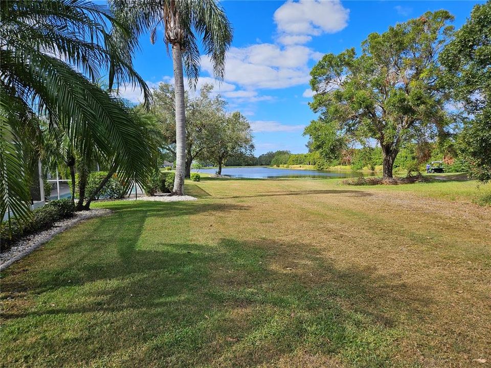 Water view of pond on GC