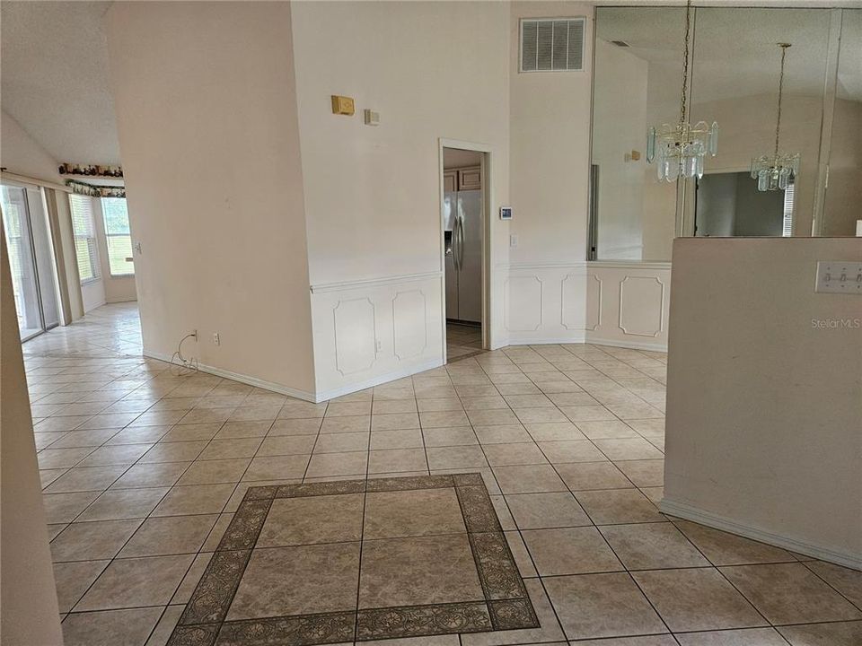 Entrance into Dining Room