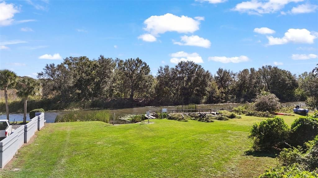 Private, community boat ramp and boat storage parking