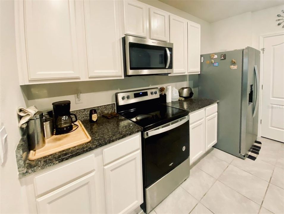 Kitchen island of actual house.