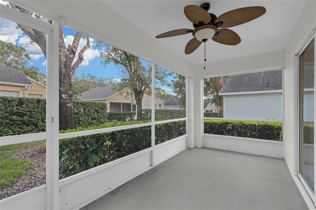 Screened In Patio