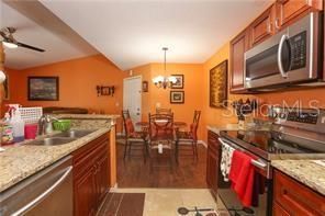 View from Kitchen to Dining Room