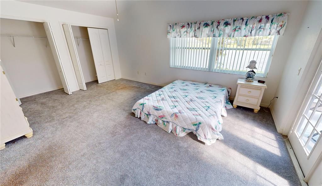 Pool front guest room