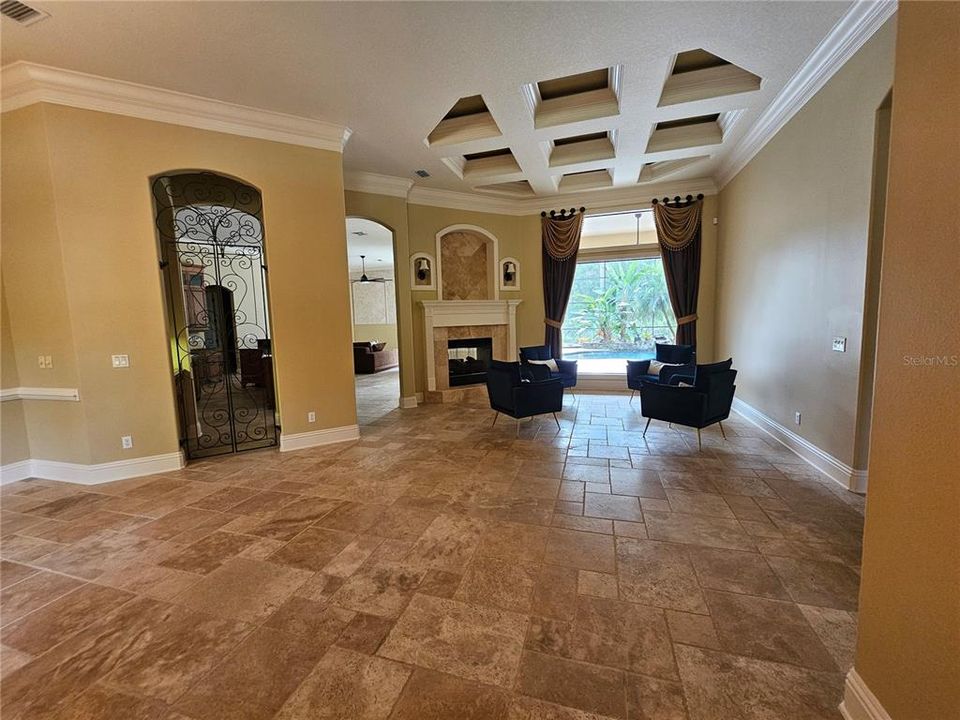 View of Formal Living from Front Foyer