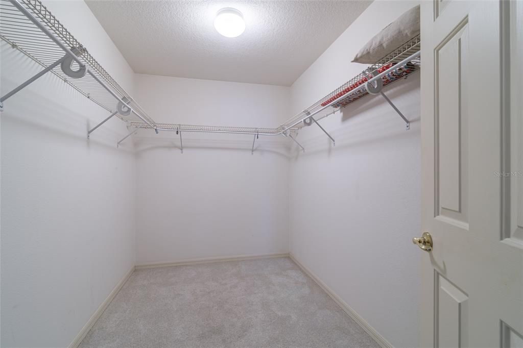 PRIMARY WALK-IN CLOSET