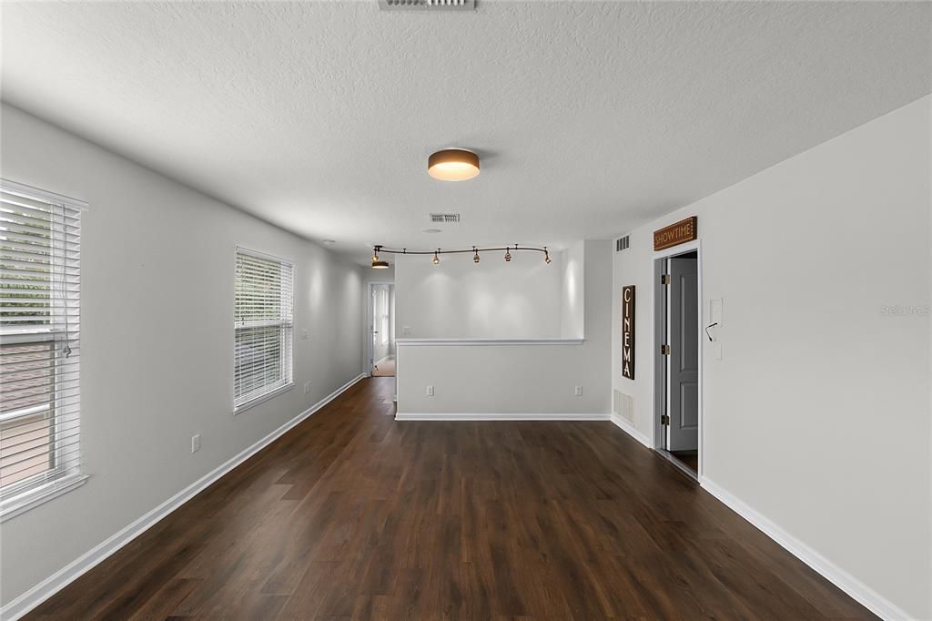 BONUS ROOM WITH 5TH BEDROOM AND THE MEDIA ROOM/THEATER.