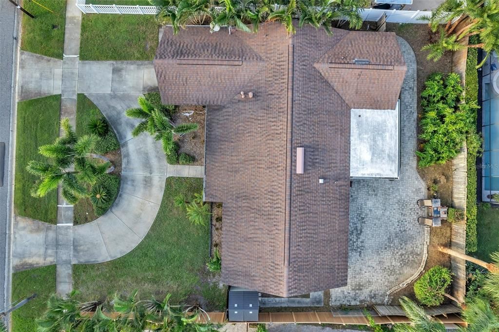 Above View of Property