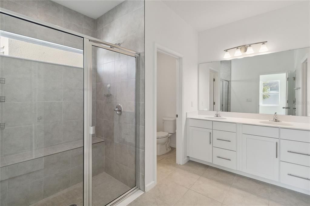 Master Bathroom- Walk-in shower