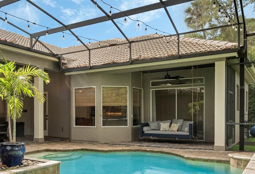 Pool Nook and Swing