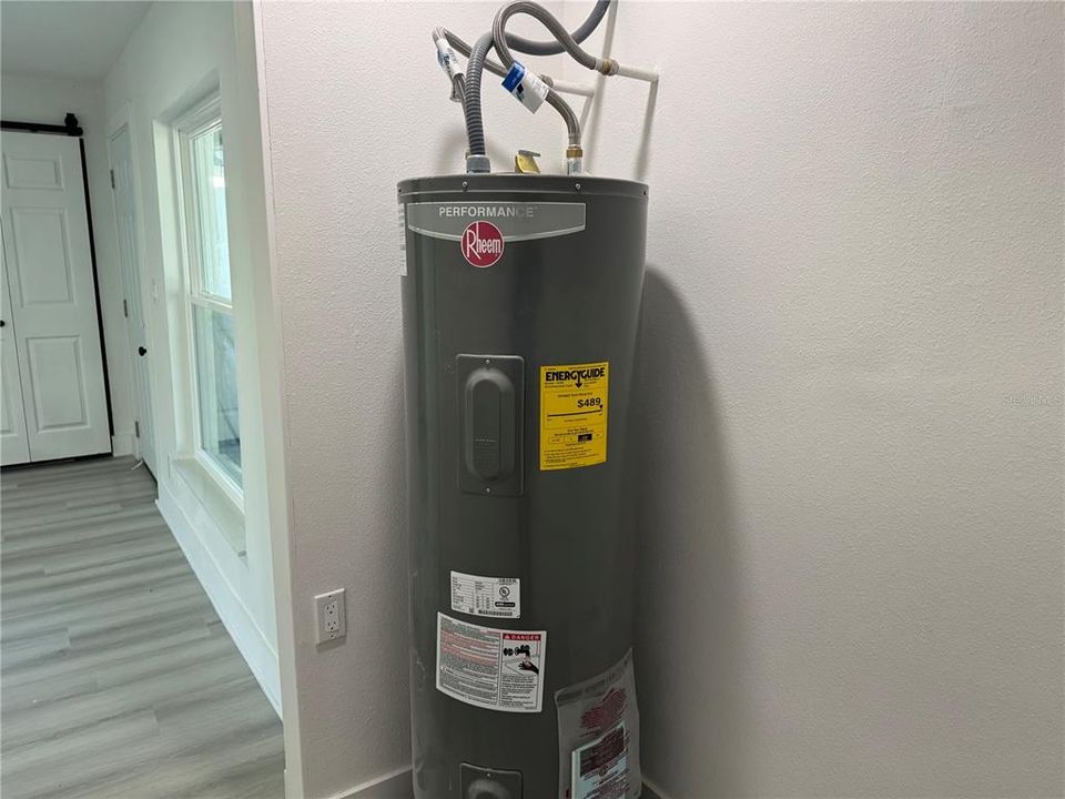 New Water Heater