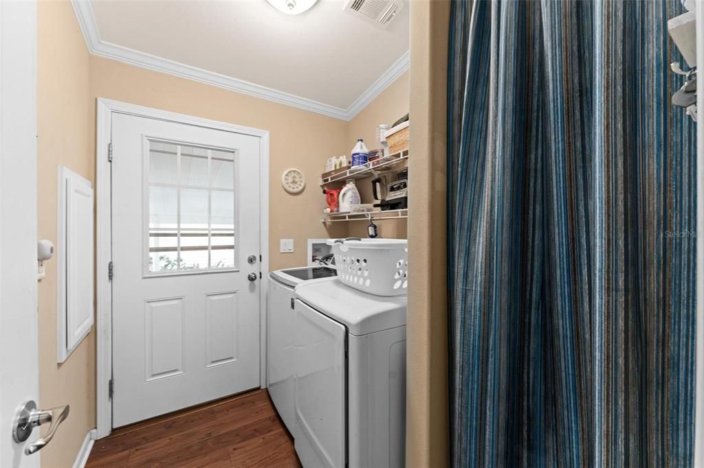 Indoor Laundry Room