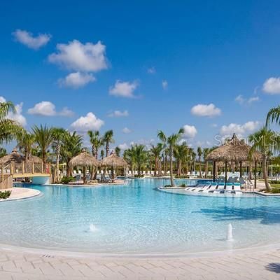 Stunning beach entry pool!!