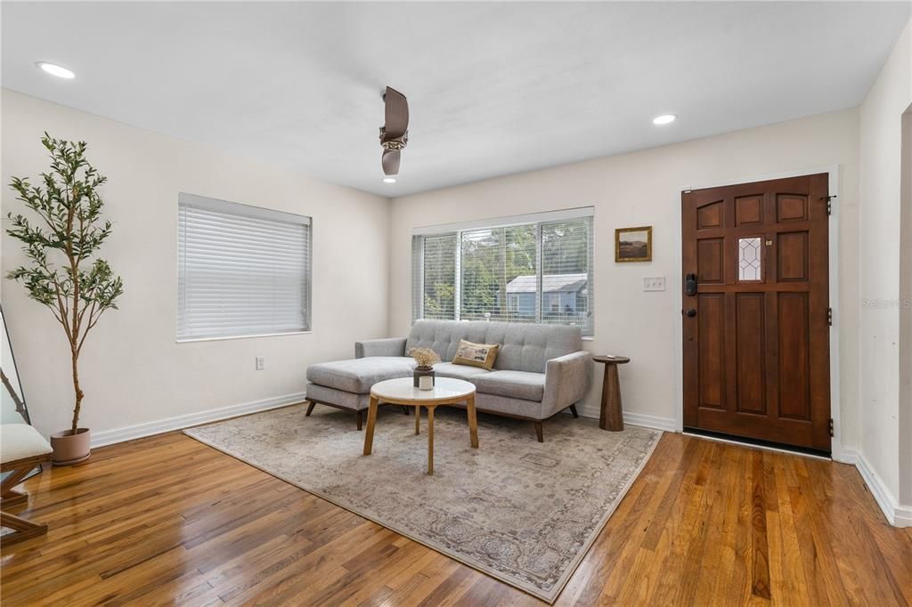 Light filled living room