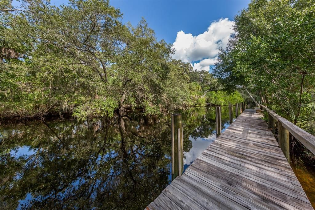 Pinebrook South Dock on Curry Creek