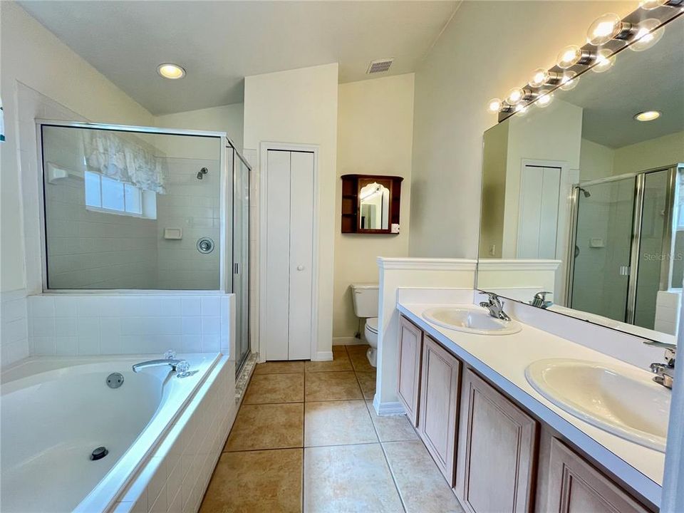 Master bathroom