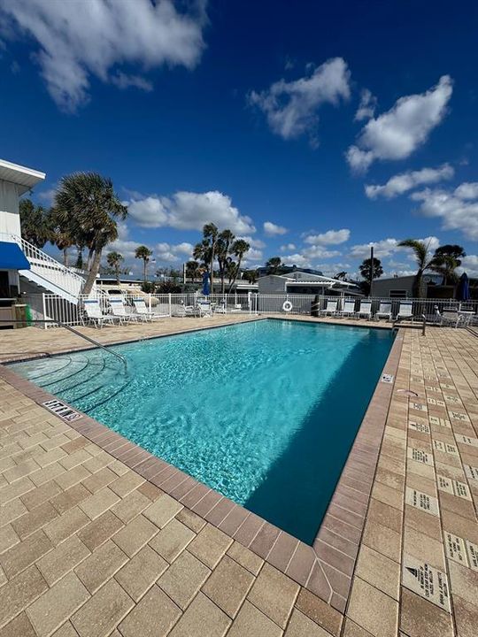 Saltwater community pool