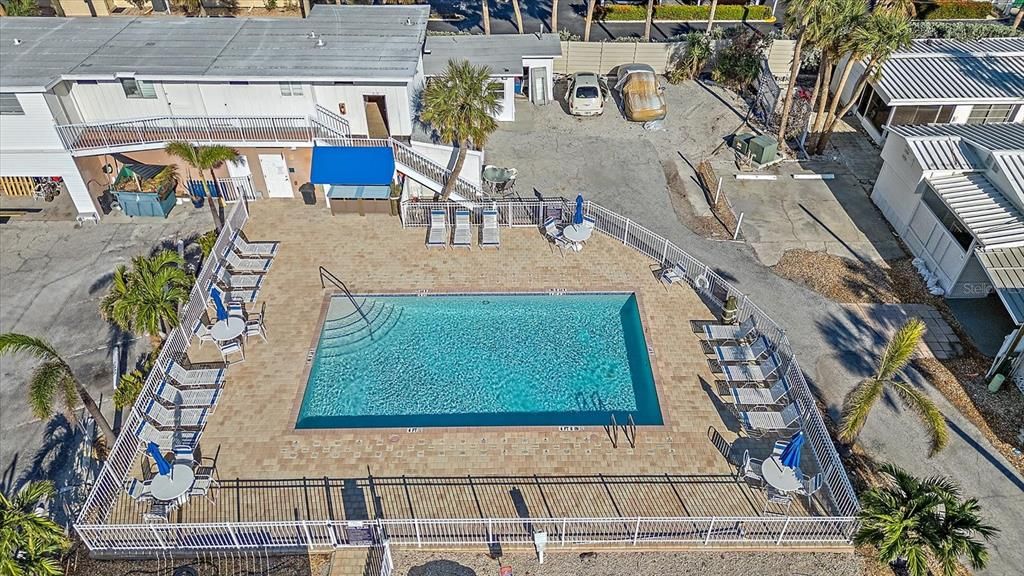 Saltwater community pool