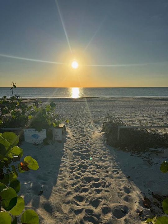 Twin Shores private beach