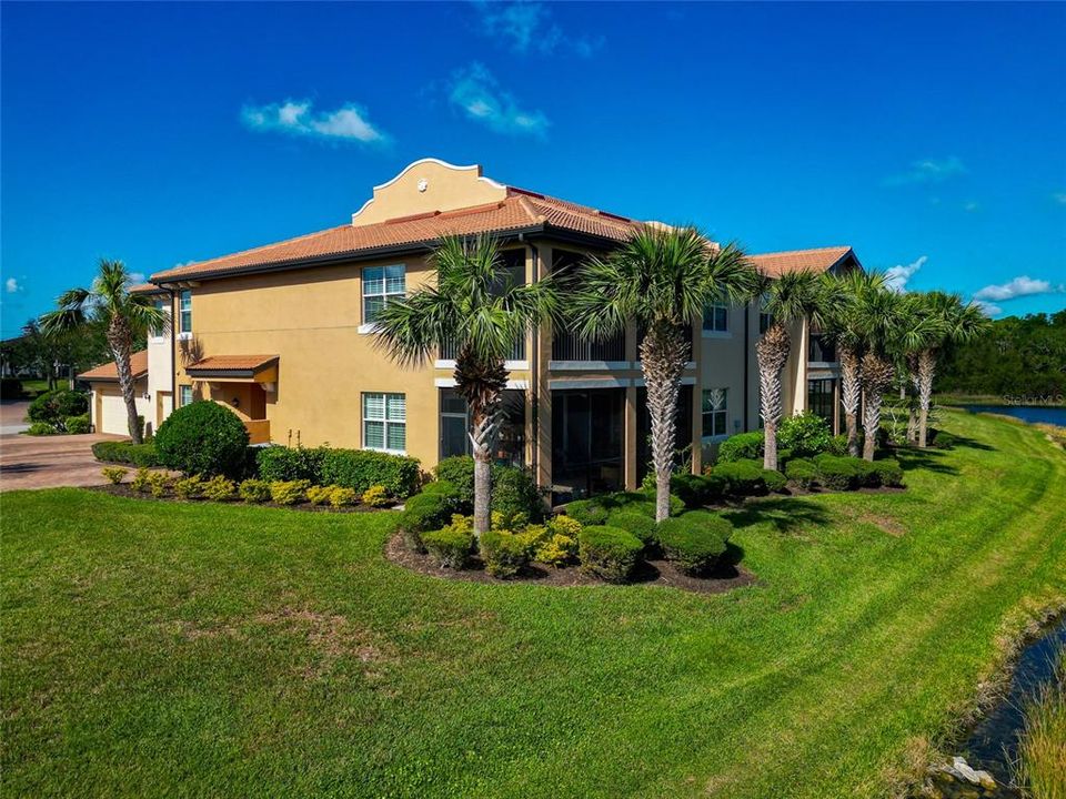 Back and Side View of Condo and Lanai...