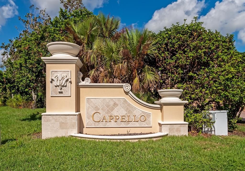 Capello Carriage Homes Entrance