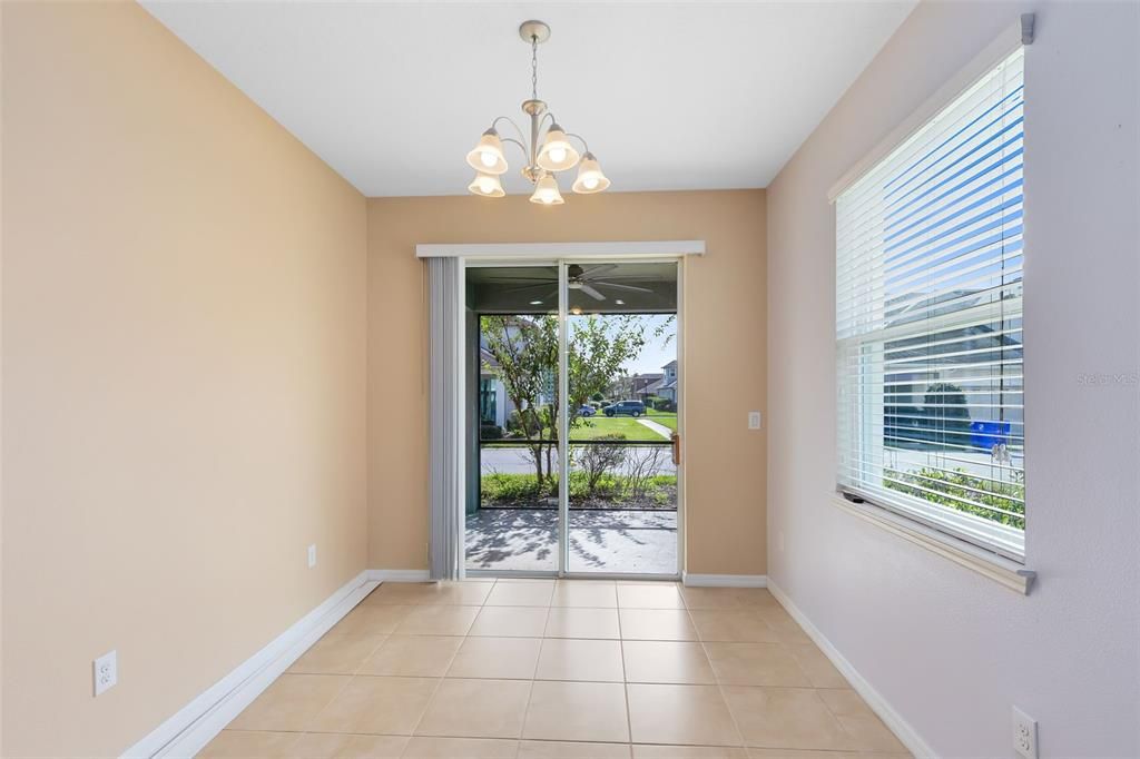 Dining area