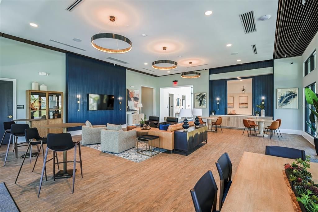 Lounge Area in Clubhouse