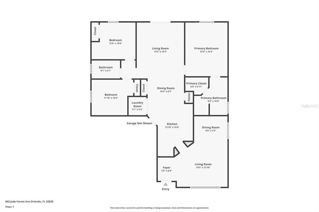 For Sale: $400,000 (3 beds, 2 baths, 1511 Square Feet)