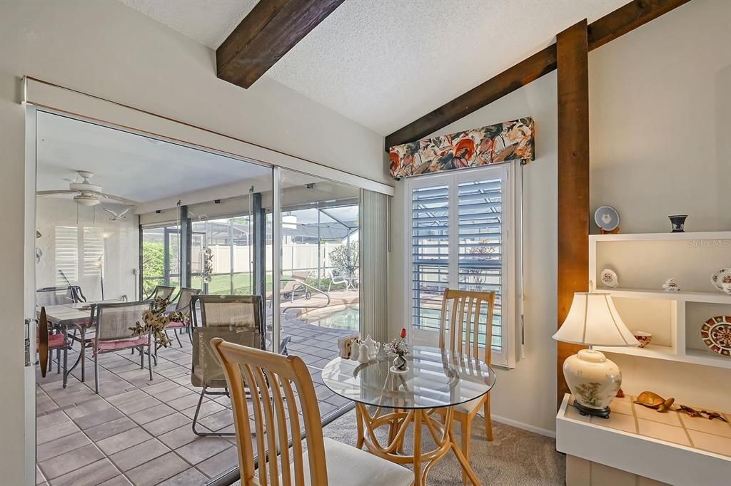 View to the Lanai/Pool Area from the Great Room