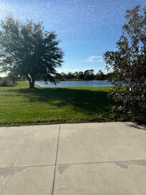 VIEW OF LAKE - REAR DECK/PATIO