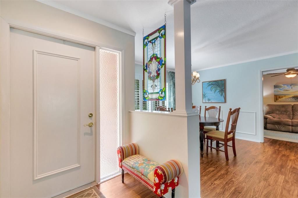 Beautiful & spacious formal dining room to the left of entry~