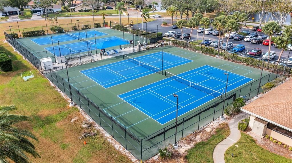 Tennis & Pickleball leagues with beginner clinics~