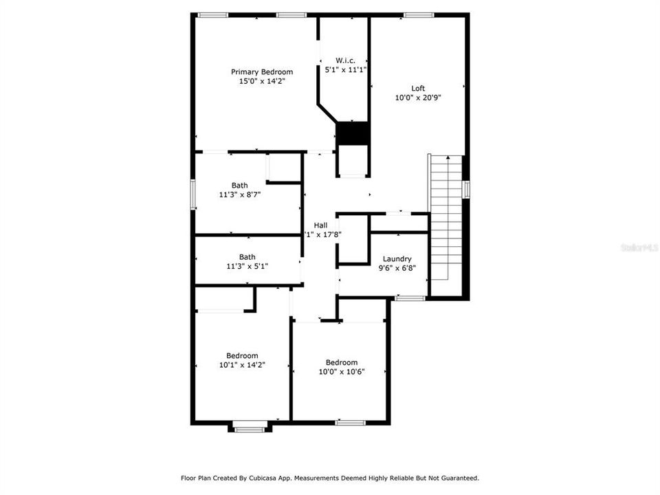 Second floor floorplan