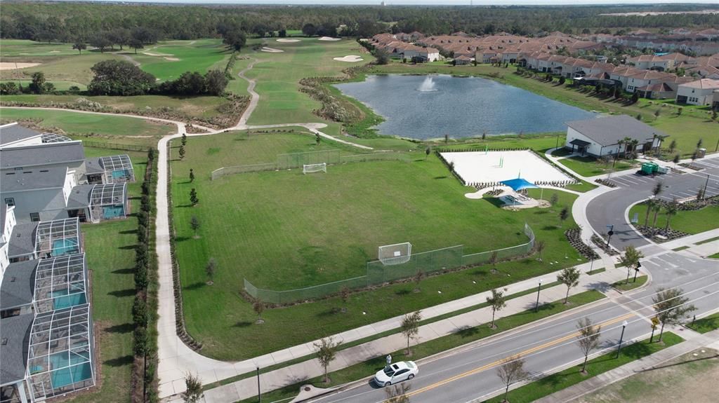 Community Soccer Field & Sand Beach Volleyball